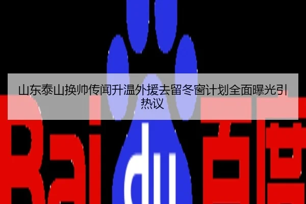 山东泰山换帅传闻升温外援去留冬窗计划全面曝光引热议
